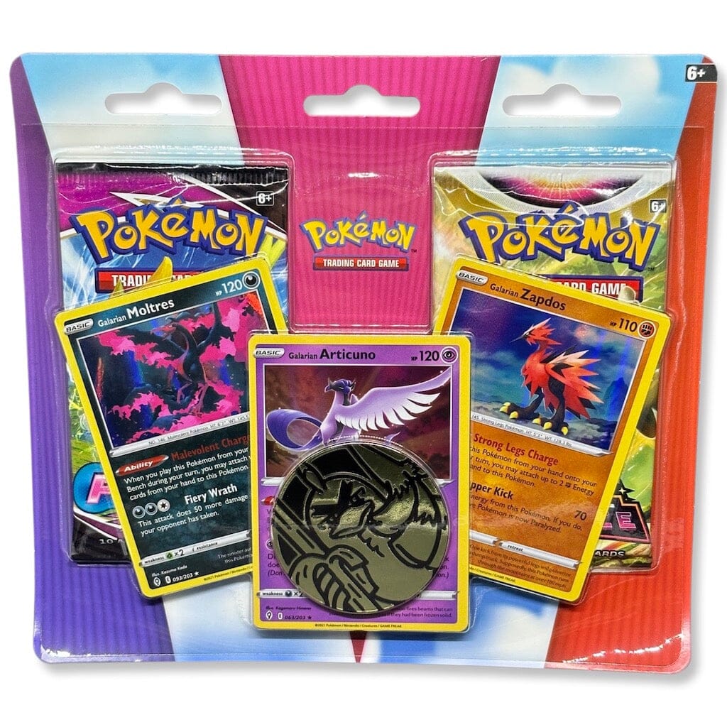 Pokemon TCG: Galarian Birds Trio: 2-Pack Blister - Trading Cards