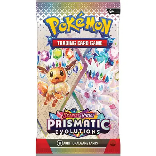 Pokemon TCG: Prismatic Evolutions Booster Pack - Trading Cards