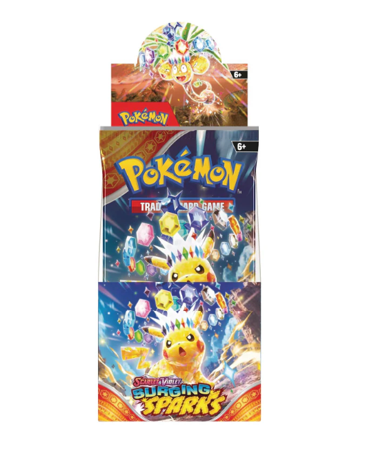 Pokemon TCG: Surging Sparks Half Booster Box - Trading Cards HydroTrading Pokemon TCG: Surging Sparks Half Booster Box - Trading Cards HydroTrading