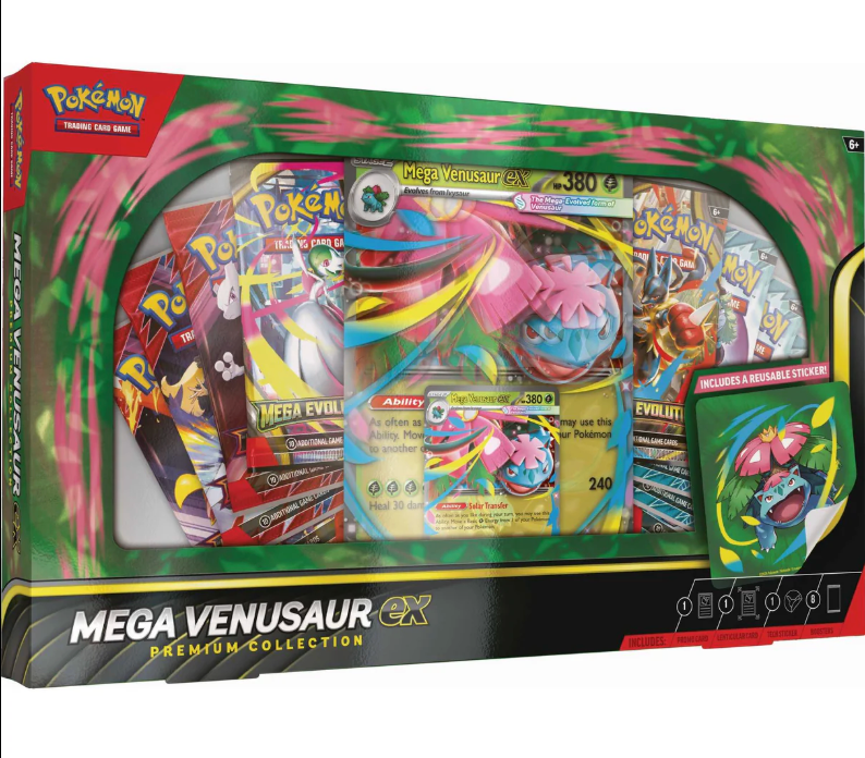 Pokemon TCG: Mega Venusaur EX Premium Collection