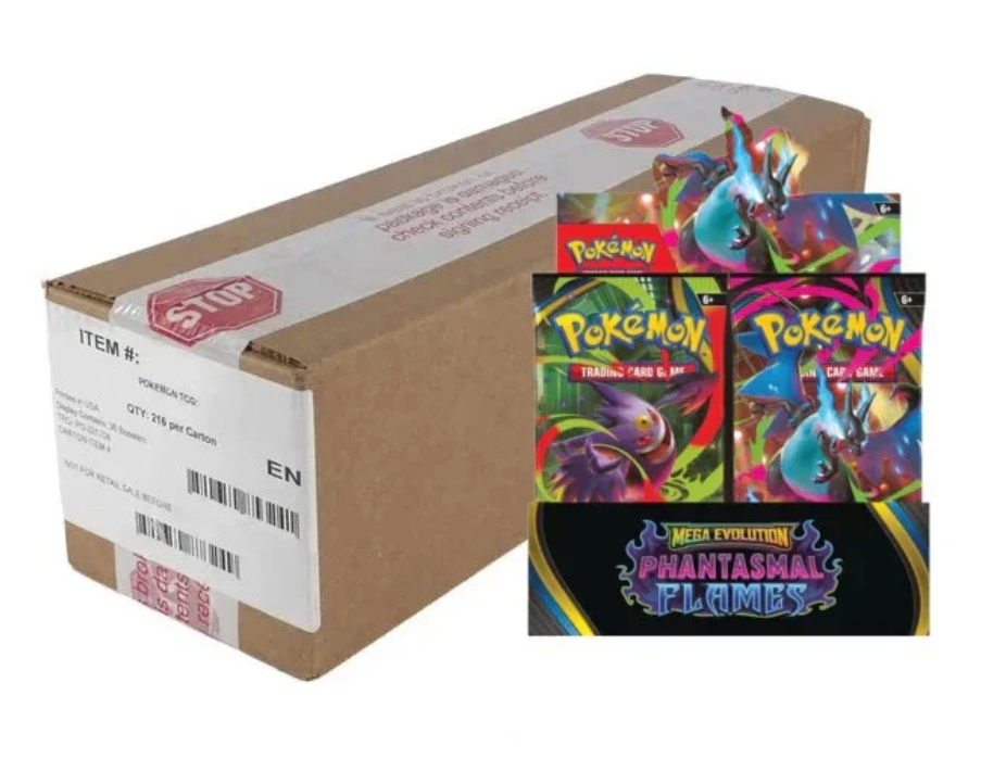 Pokemon TCG: Phantasmal Booster Box Case (6x Booster Boxes)