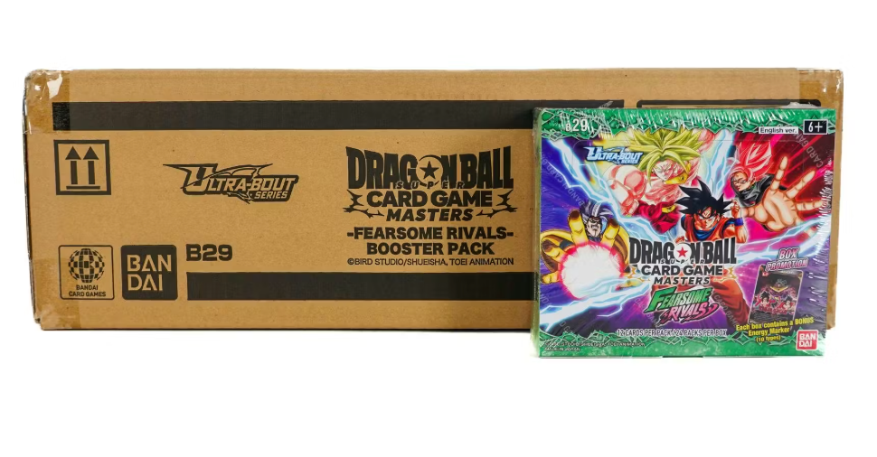DRAGON BALL TCG: Fearsome Rivals B29 Booster Box Case - Sealed
