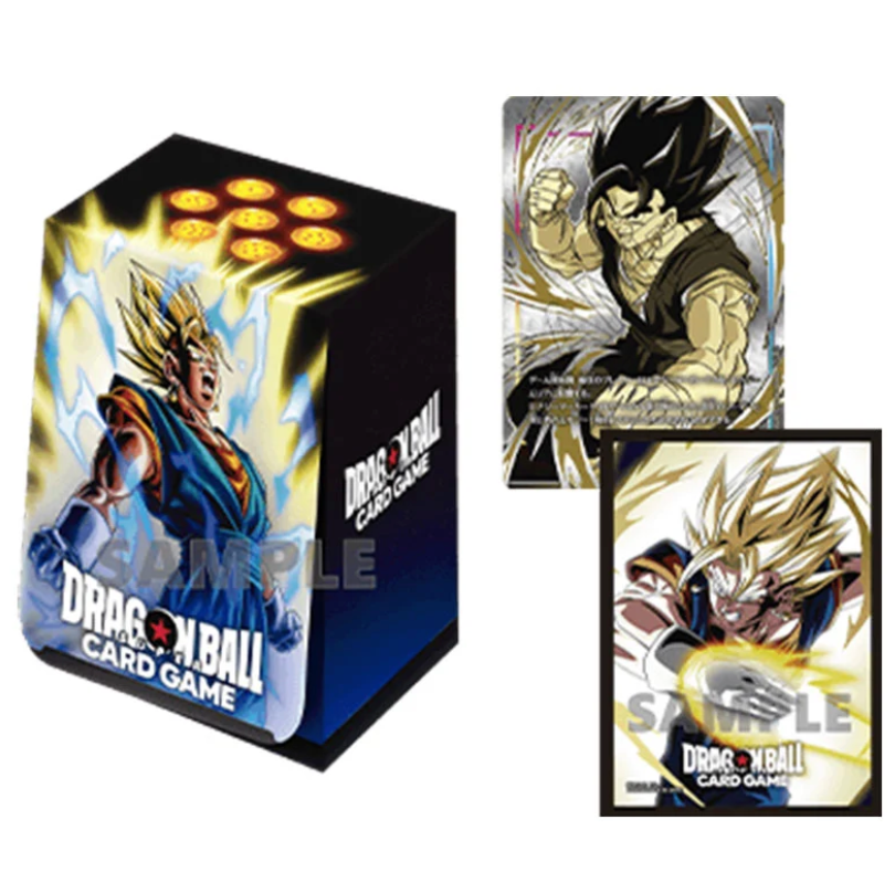 Dragon Ball Super CG: Fusion World Official Card Case & Card Sleeve Set 2 - Vegito