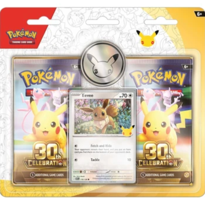 Pokemon TCG: 2 pack Blister - 30th Celebration