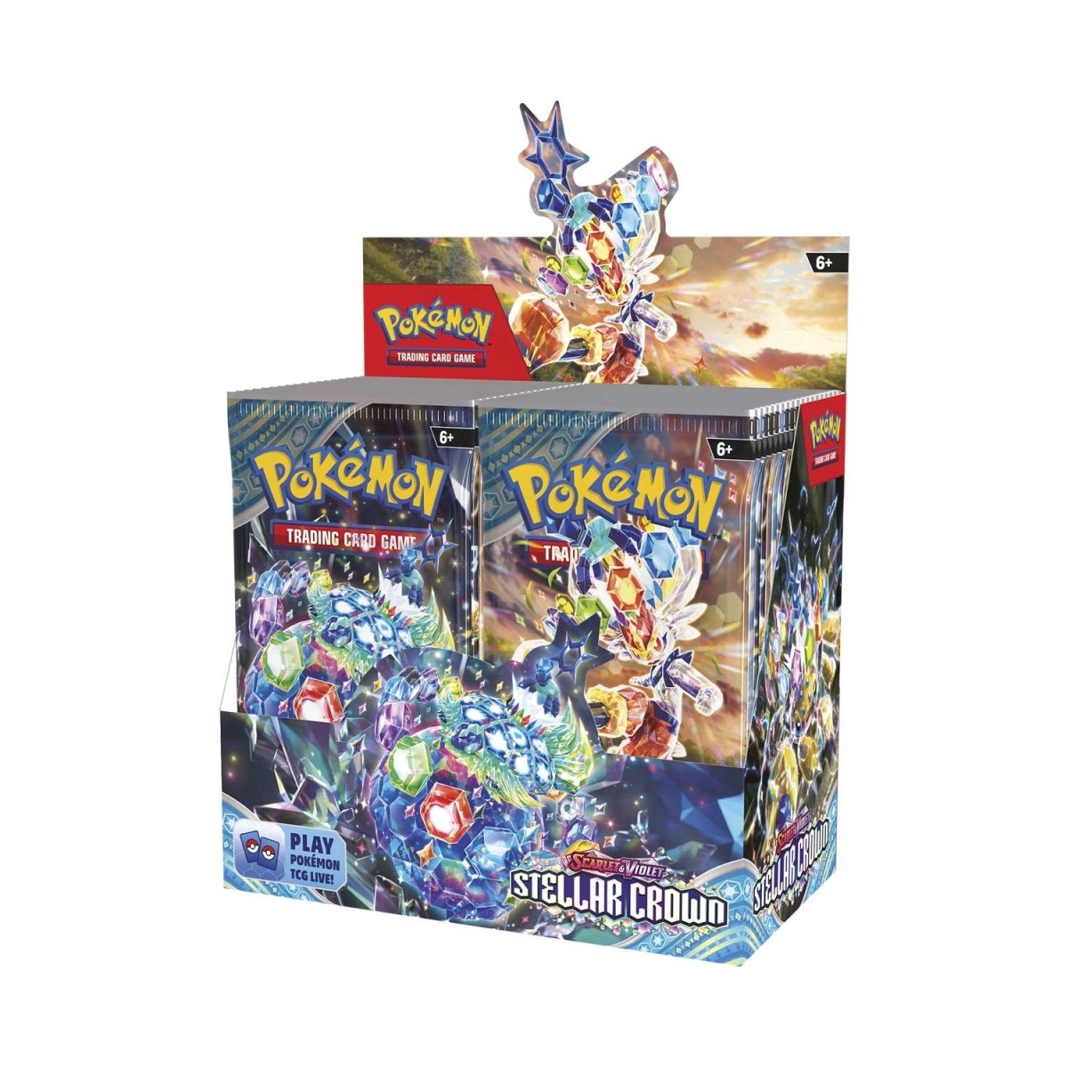 Pokemon TCG: Stellar Crown Booster Box - Trading Cards
