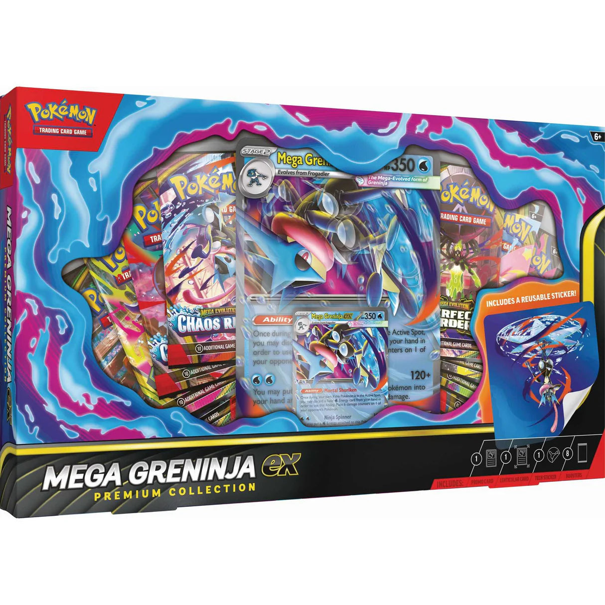 Pokemon TCG: Mega Greninja Ex Premium Collection Box
