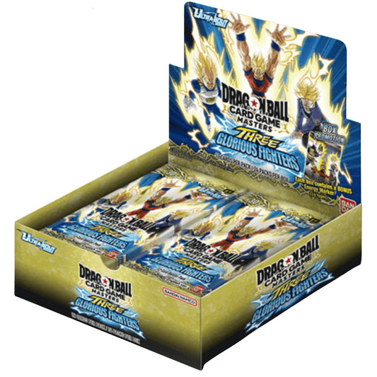 Dragon Ball Super CG Masters - Ultra-Bout Series Set 03 - Three Glorious Fighters - (B30) - Booster Box