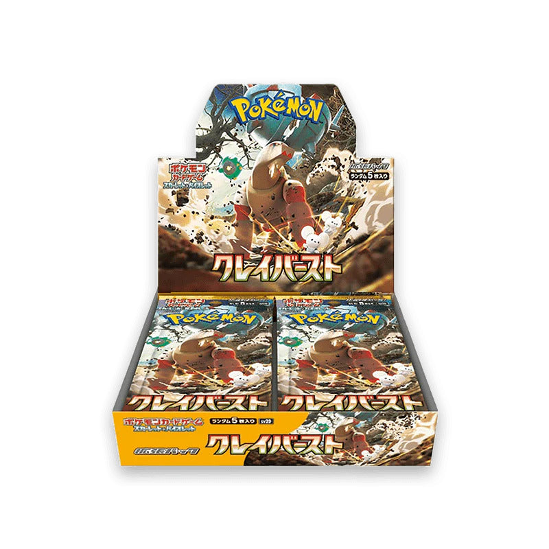 Pokemon TCG: Japanese Clay Burst Booster Box - Trading Cards