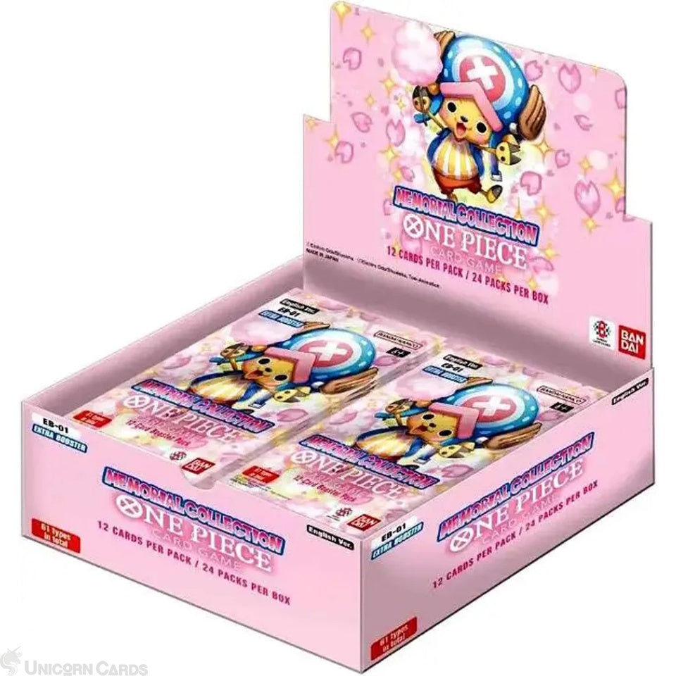 One Piece: Extra Booster Box - Memorial Collection - EB01 - Trading Cards