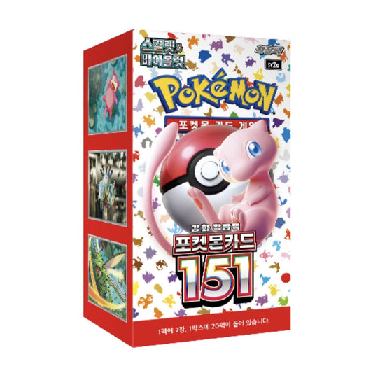 Pokemon TCG: Korean 151 Booster Box - Trading Cards