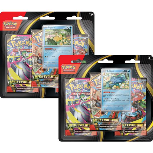 Pokemon TCG: Mega Evolution - 3-Pack Set of 2