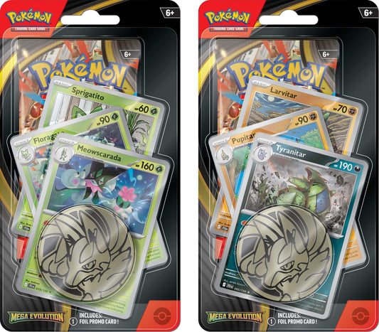 Pokemon TCG: Mega Evolution - Premium Checklane Set Of 2