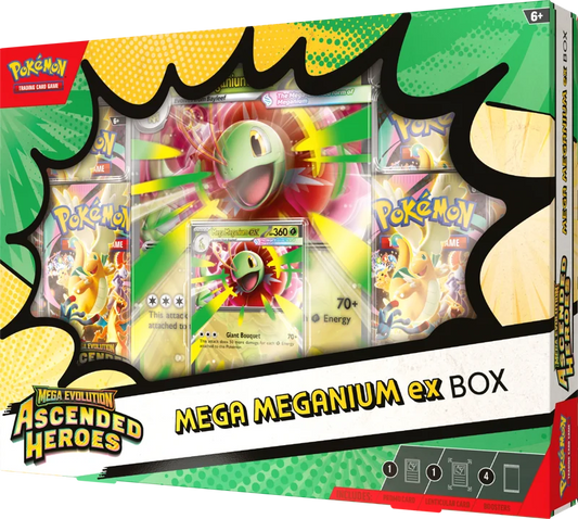 Pokemon TCG: Mega Meganium Ex Box