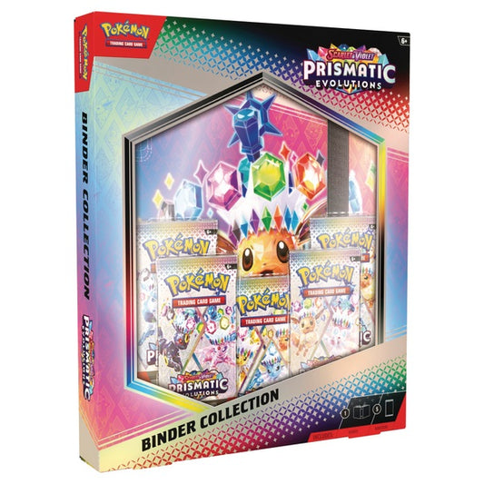 Pokemon TCG: Prismatic Evolutions Binder Collection Box - Trading Cards
