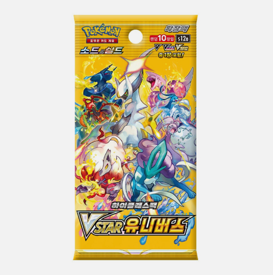 Pokemon TCG: Korean Vstar Universe S12A Booster Pack