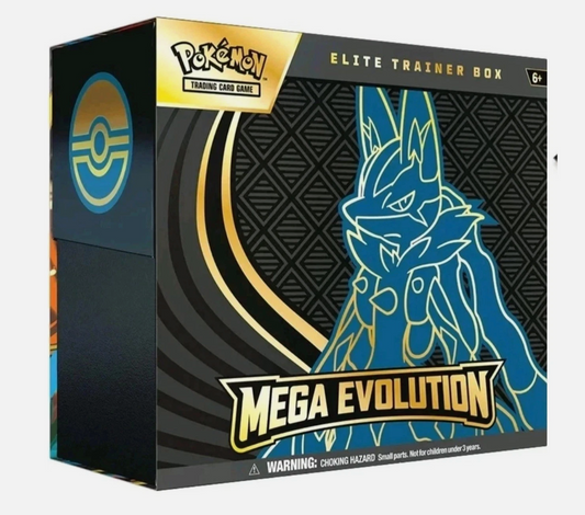 Pokemon TCG: Mega Evolution Elite Trainer Box - Lucario