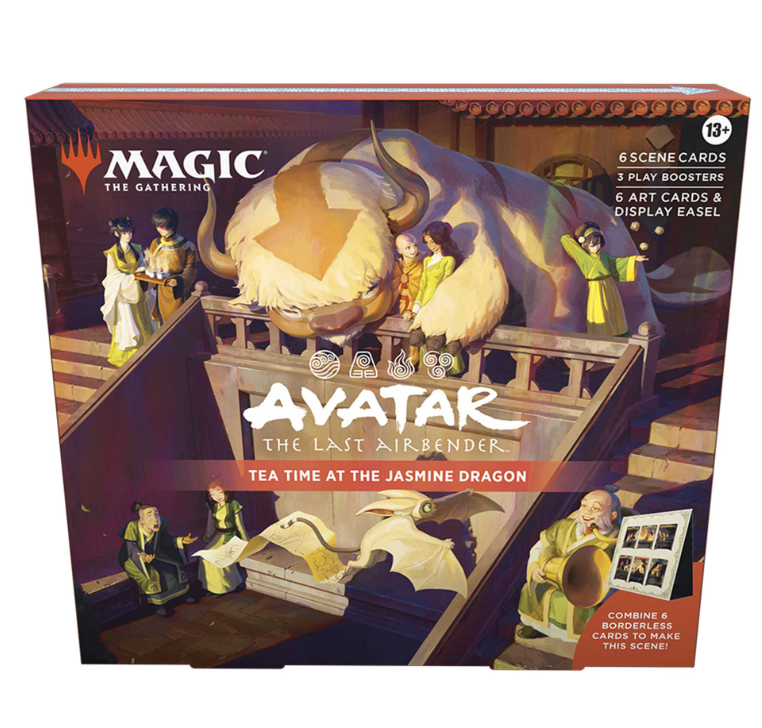 Magic The Gathering: Avatar The Last Airbender Tea Time At The Jasmine Dragon Scene Box