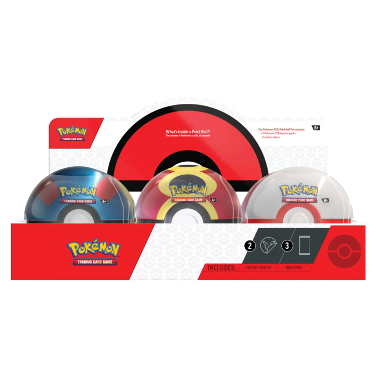 Pokemon TCG: Pokeball Tin 2025 - 1 Random Design