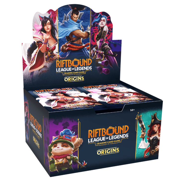 Riftbound: League of Legends TCG - Set One: Origins Booster Display Box (24 Packs)