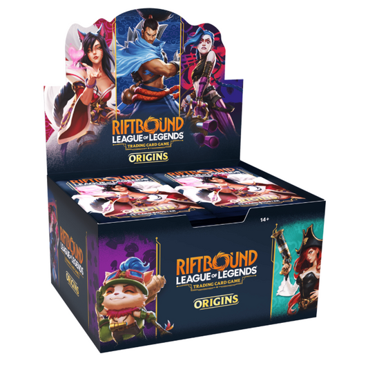 Riftbound: League of Legends TCG - Set One: Origins Booster Display Box (24 Packs)