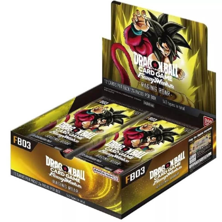 Dragon Ball Super - FB03 Raging Roar Booster Box - Fusion World