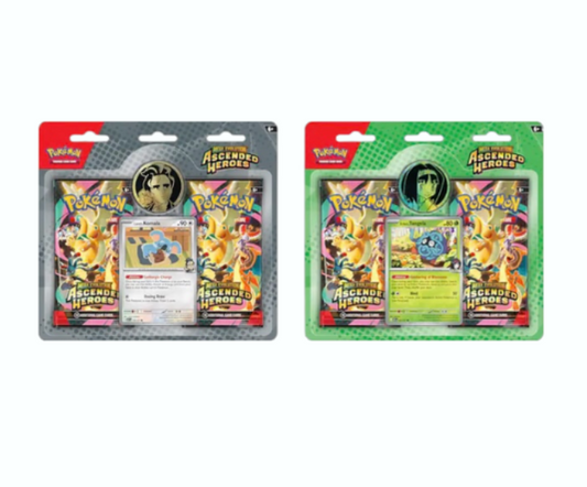Pokemon TCG: Mega Evolution – Ascended Heroes 2-Pack Blister Collection - Pair