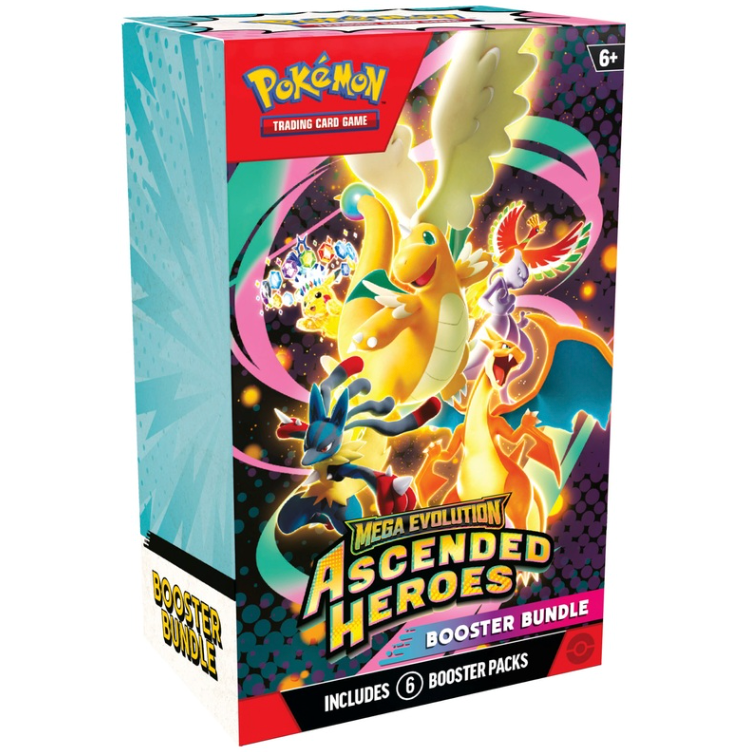 Pokemon TCG: Ascended Heroes Booster Bundle