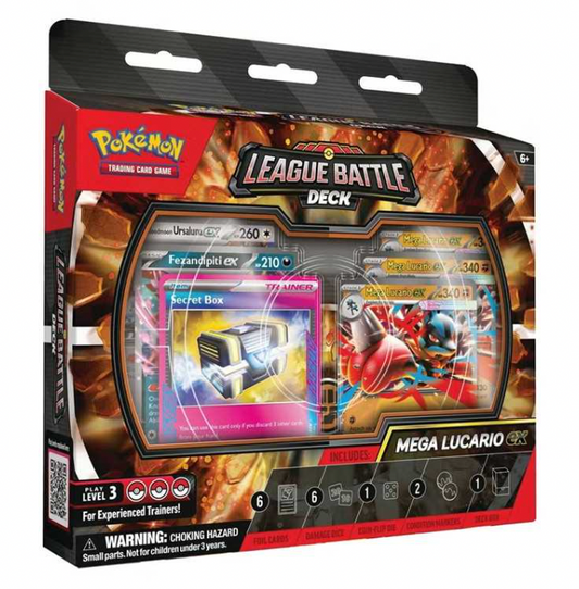 Pokemon TCG: Mega Lucario ex League Battle Decks