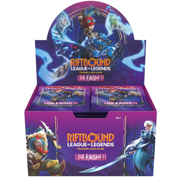 Riftbound: League of Legends Trading Card Game - Unleashed Booster Display