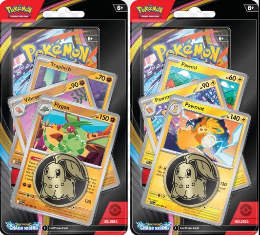 Pokemon TCG: Chaos Rising Premium Blister Pack - Both Types