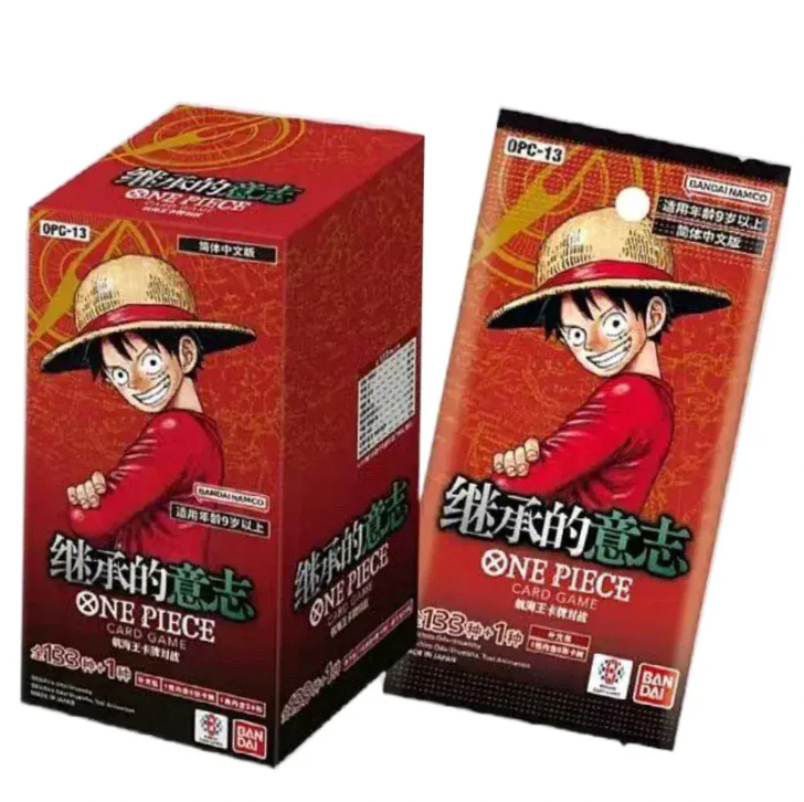 One Piece Card Game: Inherited Will OPC-13 Chinese Booster Box - Trading Cards