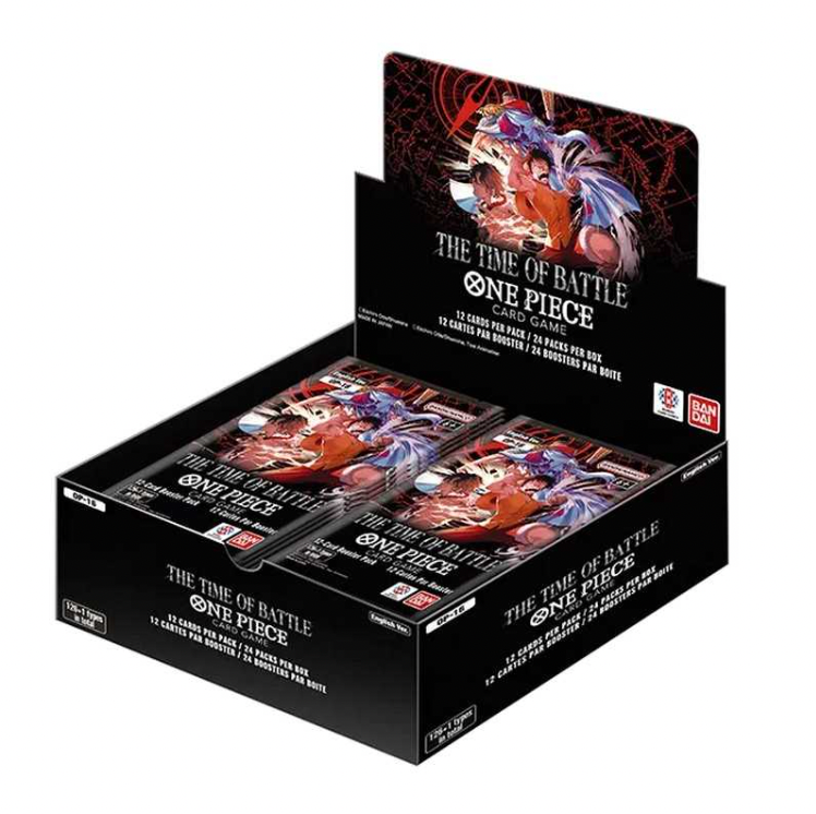 One Piece Card Game: OP16 The Time of Battle Booster Box English