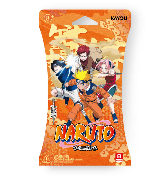 NARUTO-Smriti Collectible Cards-Earth Scroll Blister-001A-EMEA