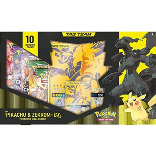 Pokemon TCG: Pikachu & Zekrom Tag Team GX Box