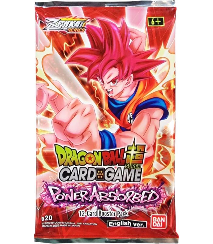 Dragon Ball Super CG: Zenkai Series Set 03 Power Absorbed (B20) Booster Pack