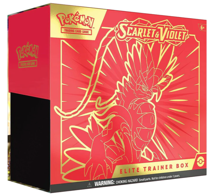 Pokemon TCG: Koraidon Scarlet & Violet Elite Trainer Box Card Game