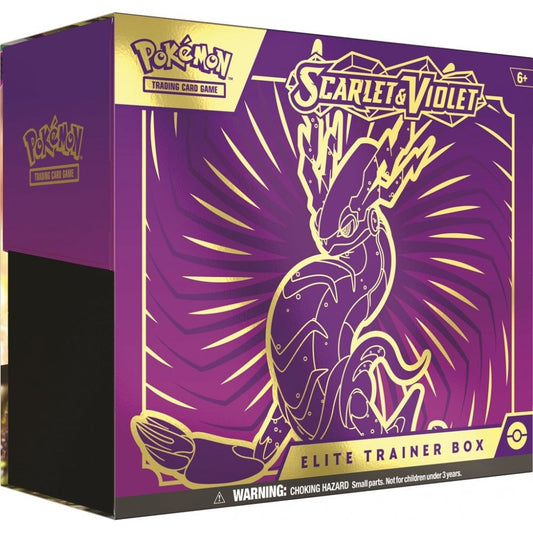 Pokemon TCG: Miraidon Scarlet & Violet Elite Trainer Box Card Game